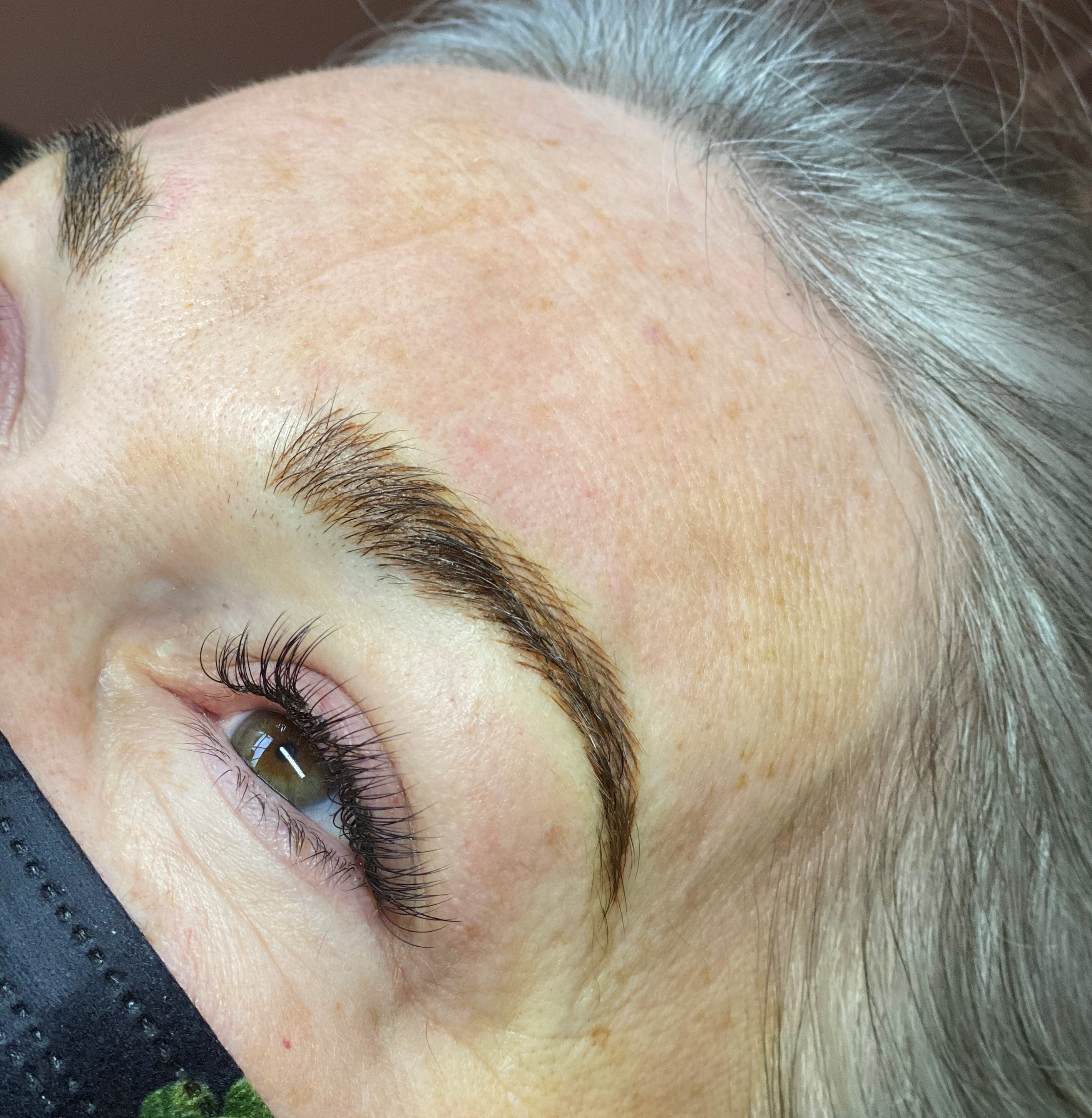 Yearly touch up brows